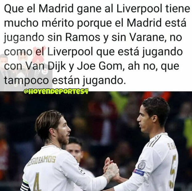 Memes Real Madrid-Liverpool Champions 2021