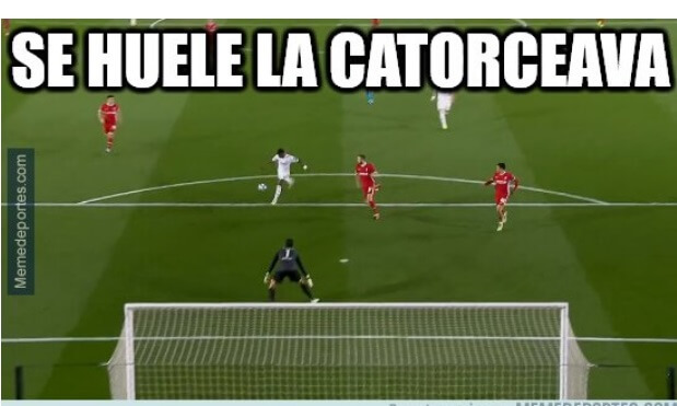 Memes Real Madrid-Liverpool Champions 2021