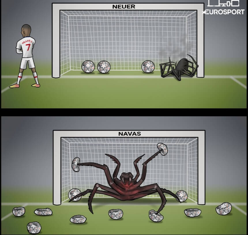 Memes PSG-Bayern Munich Champions 2021