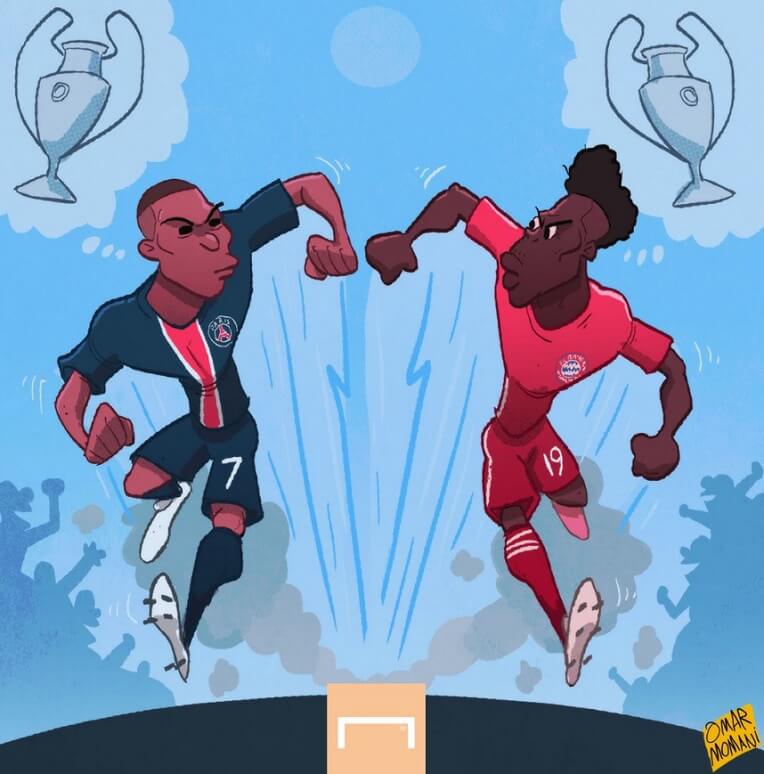 Memes PSG-Bayern Munich Champions 2021