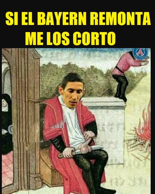 Memes PSG-Bayern Munich Champions 2021
