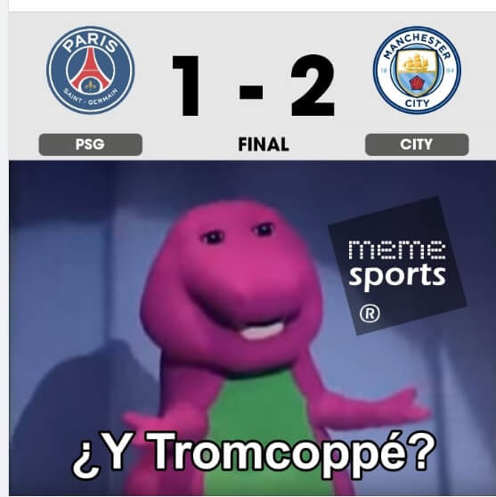 Memes PSG-Manchester City Champions 2021