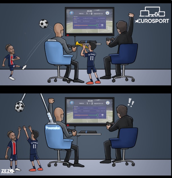 Memes PSG-Manchester City Champions 2021