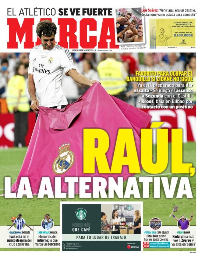 Portadas Diarios Deportivos Sábado 15/5/2021 Portadas Diarios Deportivos Sábado 15/5/2021
