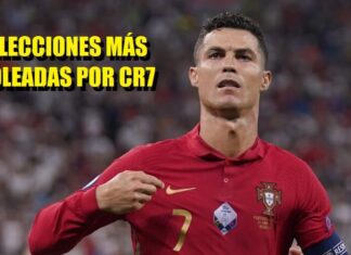 Selecciones mas Goleadas por Cristiano Ronaldo Selecciones mas Goleadas por Cristiano Ronaldo