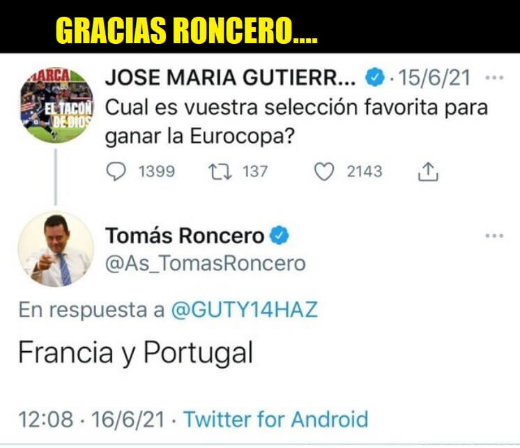 Memes Cuartos Eurocopa 2021