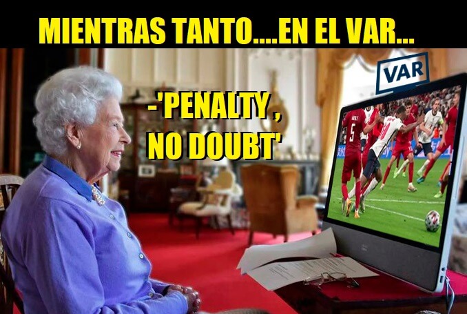 Memes Inglaterra-Dinamarca Semifinal Eurocopa 2021
