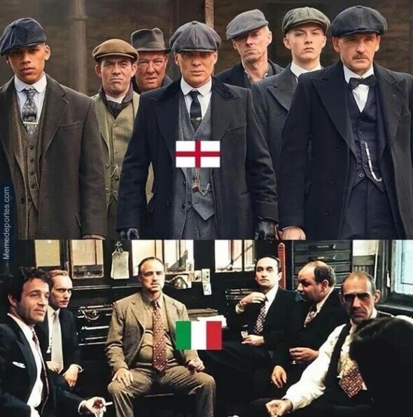Memes Italia-Inglaterra Final Eurocopa 2021