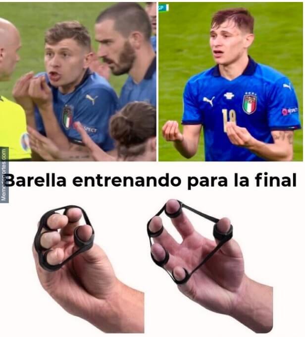 Memes Italia-Inglaterra Final Eurocopa 2021
