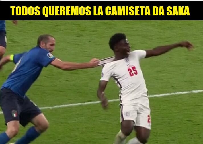 Memes Italia-Inglaterra Final Eurocopa 2021
