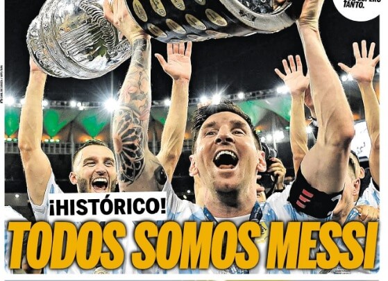 Portadas Diarios Deportivos Domingo 11/7/2021 Portadas Diarios Deportivos Domingo 11/7/2021