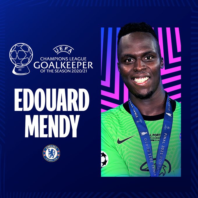 Edouard Mendy (Chelsea) Mejor Portero 2020-2021