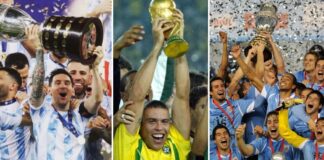 Las Selecciones Nacionales con Más Títulos en la Historia Las Selecciones Nacionales con Más Títulos en la Historia