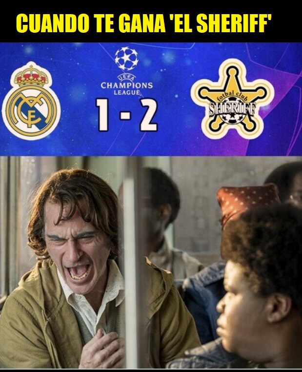 Memes PSG-City y Madrid-Sheriff