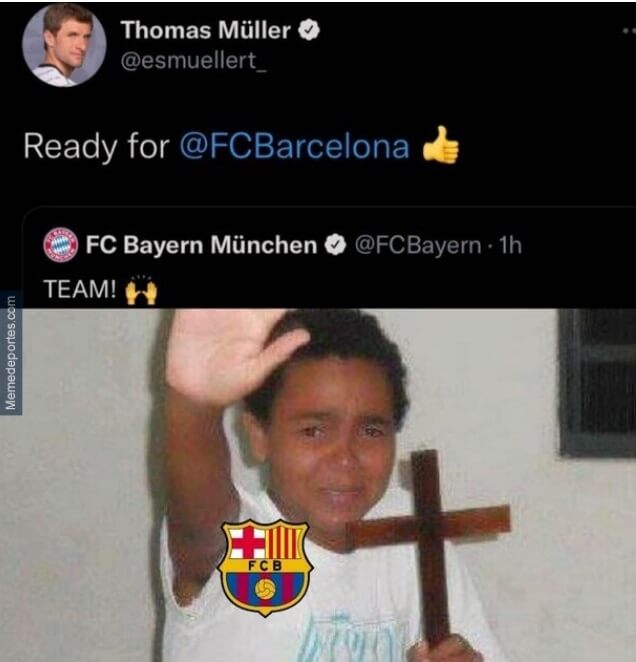 Memes Barcelona-Bayern Munich Champions Jornada 1