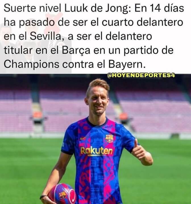 Memes Barcelona-Bayern Munich Champions Jornada 1