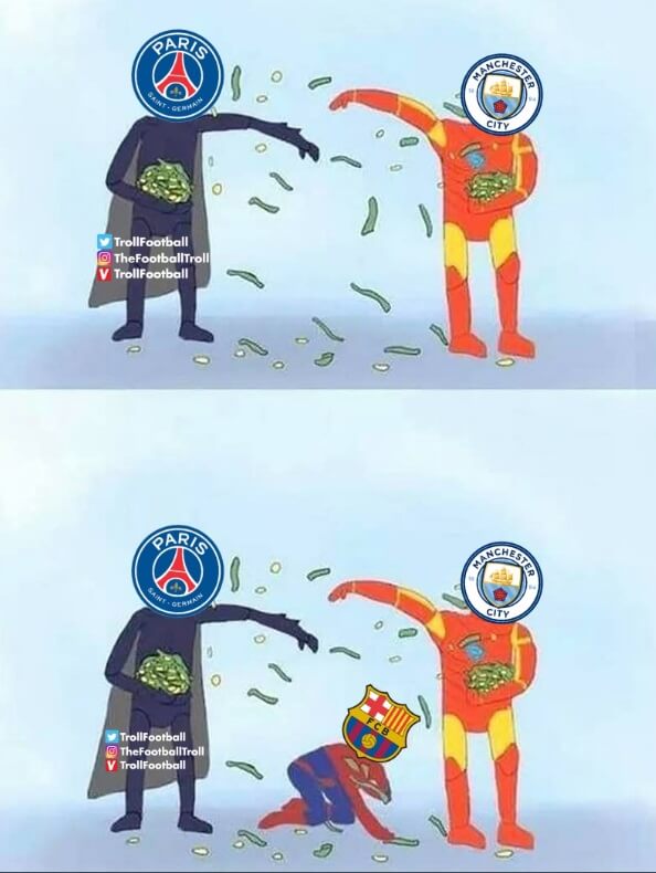 Memes PSG-Real Madrid Champions 2022
