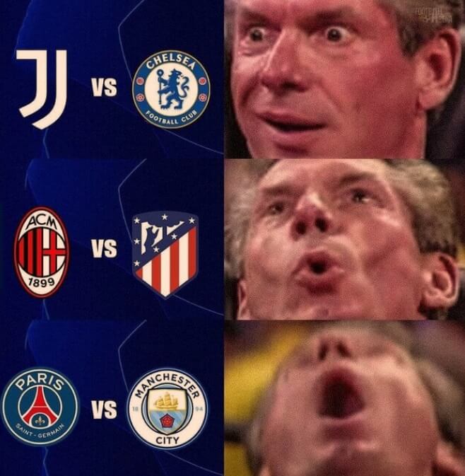 Memes PSG-City y Madrid-Sheriff