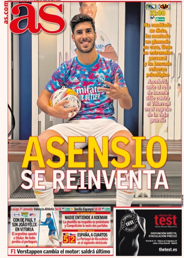 Portadas Deportivas de España 25/9/2021