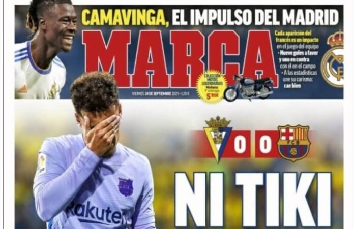 Portadas Deportivas de España 24/9/2021