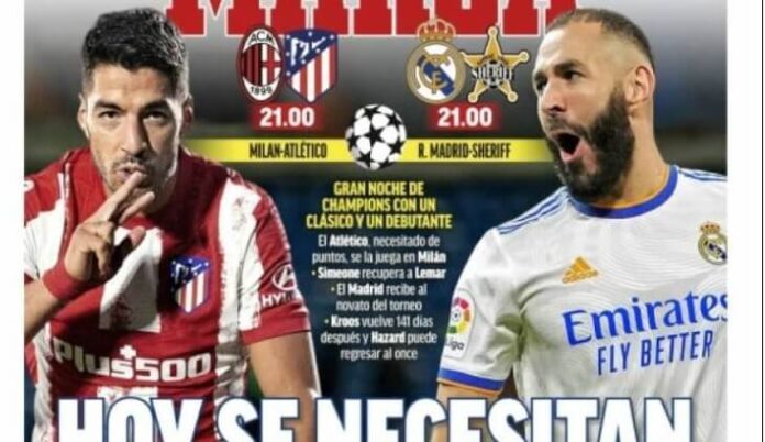 Portadas Deportivas de España 28/9/2021 Portadas Deportivas de España 28/9/2021