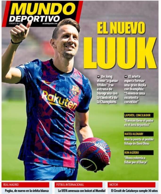 Portadas Deportivas de España 10/9/2021 Portadas Deportivas de España 10/9/2021