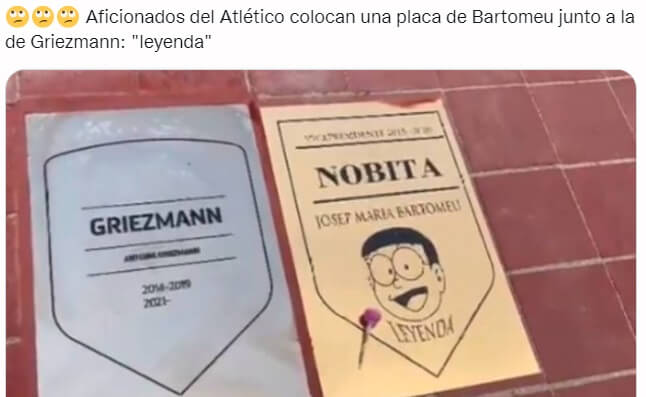 Memes Atlético-Barcelona Madrid 2021