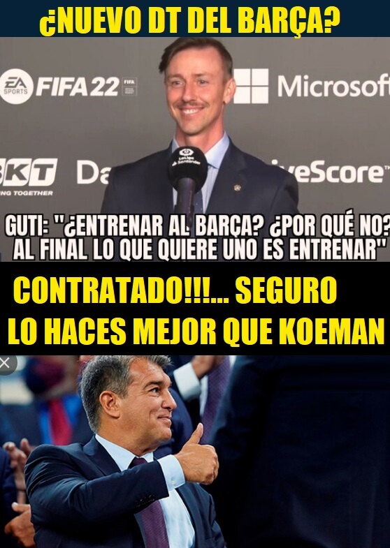 Memes Atlético-Barcelona Madrid 2021