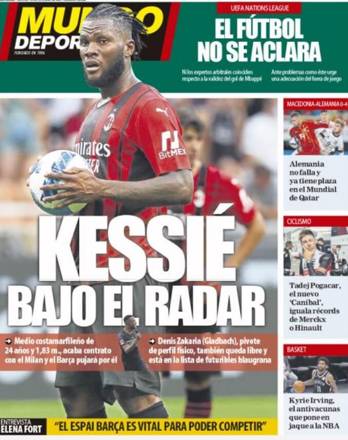 Portadas Deportivas de España 12/10/2021 