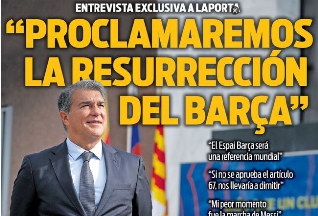 Portadas Deportivas de España 16/10/2021 Portadas Deportivas de España 16/10/2021