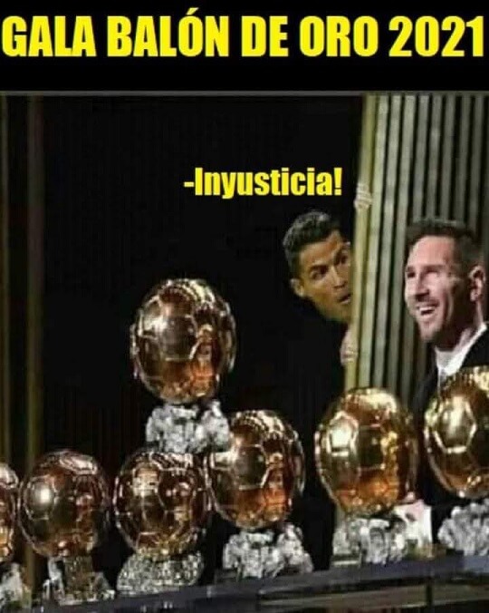 Memes Balón de Oro 2021