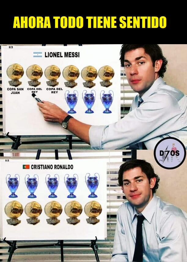 Memes Balón de Oro 2021