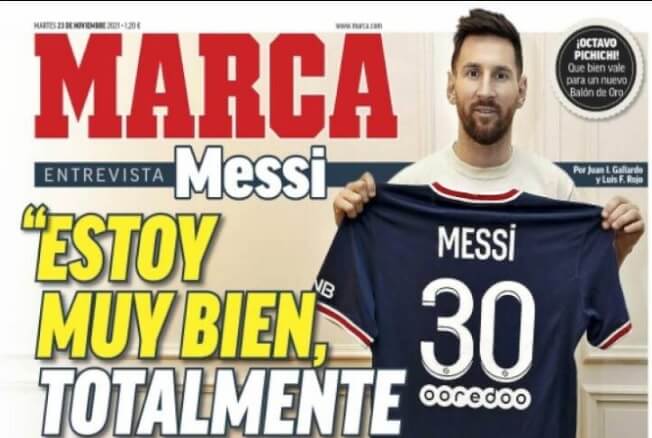Portadas Deportivas Martes 23/11/2021 Portadas Deportivas Martes 23/11/2021
