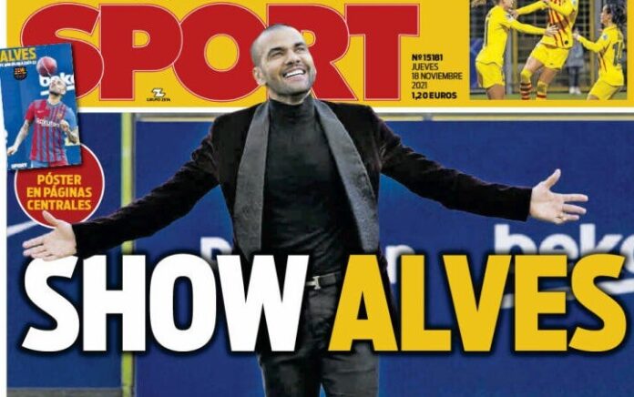 Portadas Deportivas Jueves 18/11/2021