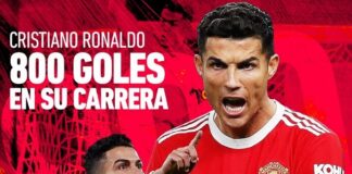 ¡Cristiano Ronaldo supera los 800 Goles en su carrera!