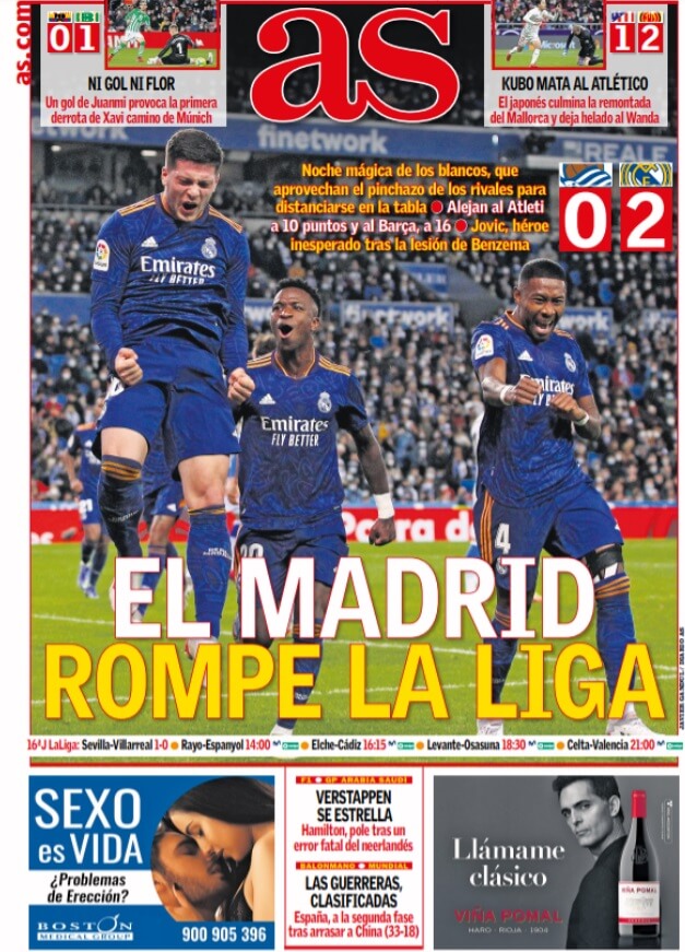 Portadas Deportivas Domingo 5/12/2021 Portadas Deportivas Domingo 5/12/2021