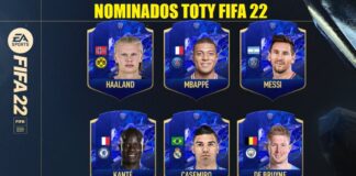 TOTY FIFA 2022: Todos los Nominados para el equipo del Año TOTY FIFA 2022: Todos los Nominados para el equipo del Año