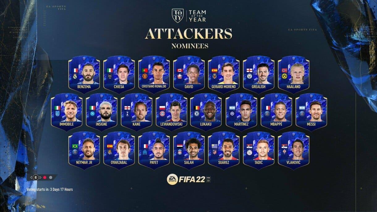 Defensores Nominados al TOTY FIFA 22 Defensores Nominados al TOTY FIFA 22