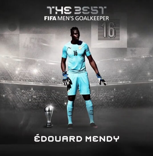 Édouard Mendy FIFA The Best 2021 Mejor Portero Édouard Mendy FIFA The Best 2021 Mejor Portero