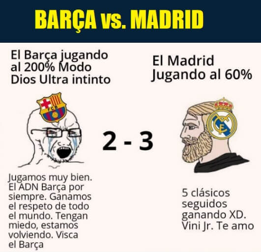 Memes Madrid-Athletic Final Supercopa 2022