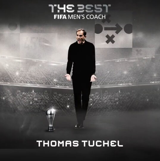 ThomasTuchel Premio The Best al Mejor DT del 2021 ThomasTuchel Premio The Best al Mejor DT del 2021
