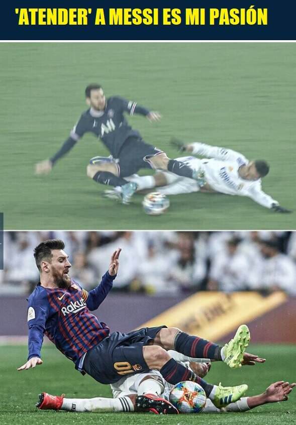 Memes PSG-Real Madrid Champions 2022