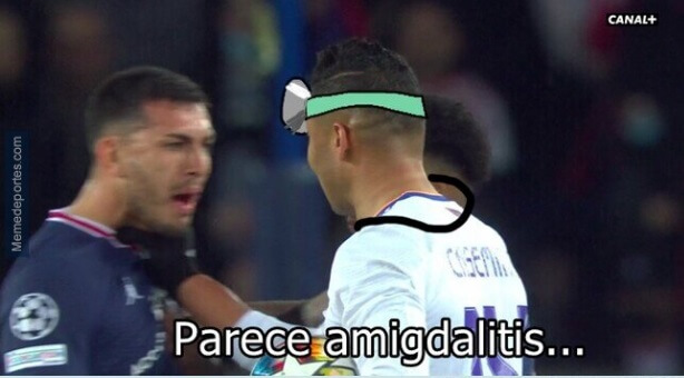 Memes PSG-Real Madrid Champions 2022