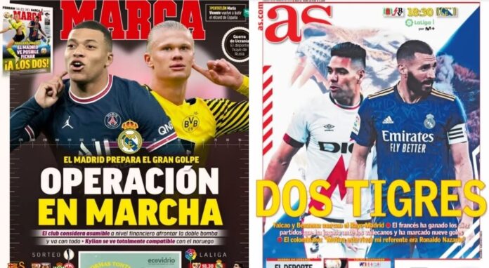 Portadas Deportivas Sábado 26/2/2022 Portadas Deportivas Sábado 26/2/2022