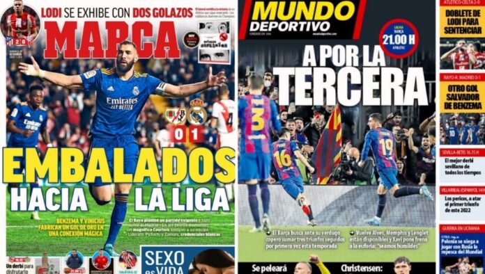 Portadas Deportivas Domingo 27/2/2022