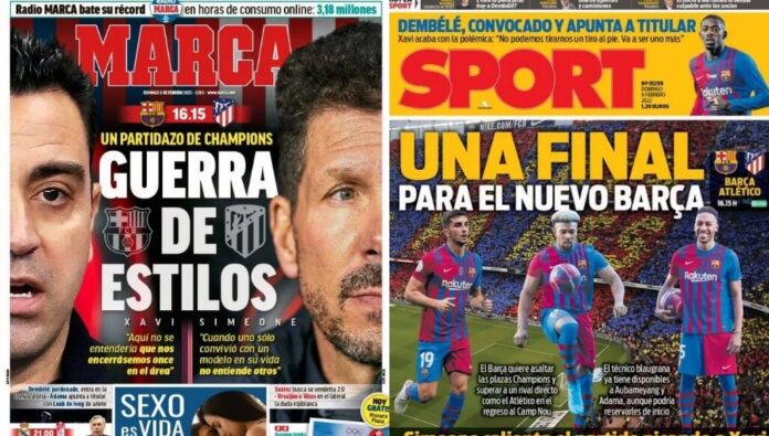 Portadas Deportivas Domingo 6/2/2022