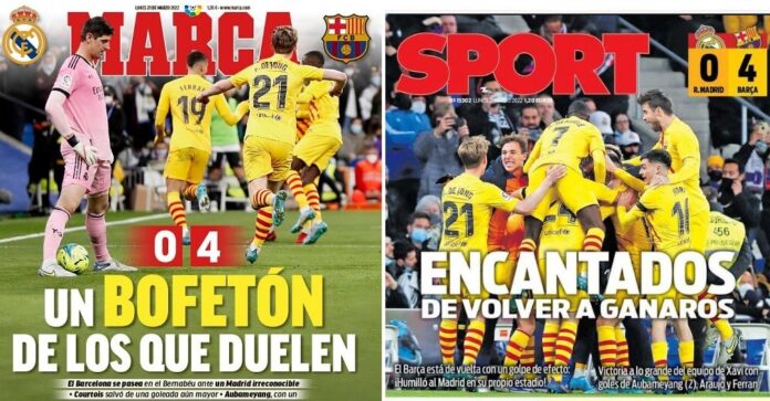 Portadas Deportivas Lunes 21/3/2022 Portadas Deportivas Lunes 21/3/2022