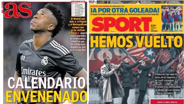 Portadas Deportivas Martes 22/3/2022 Portadas Deportivas Martes 22/3/2022