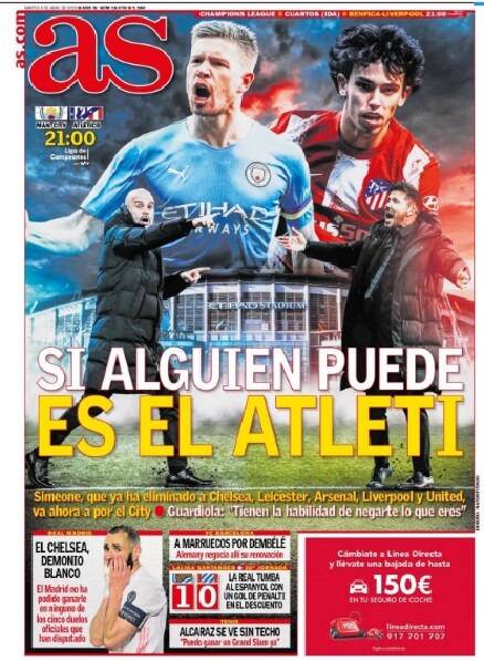 Portadas Deportivas Martes 5/4/2022