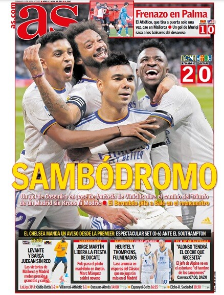 Portadas Deportivas Domingo 10/4/2022 Portadas Deportivas Domingo 10/4/2022